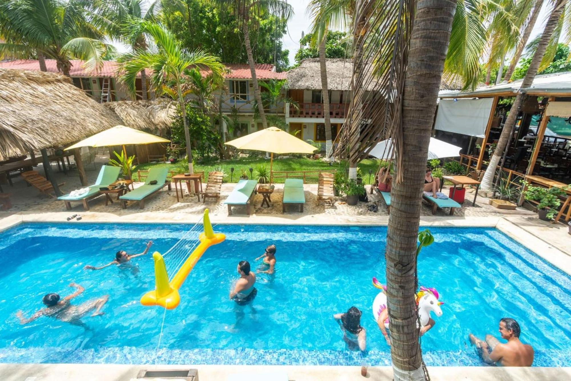 Frida Paradise Beach Hotel - Punta Zicatela Brisas de Zicatela Ngoại thất bức ảnh